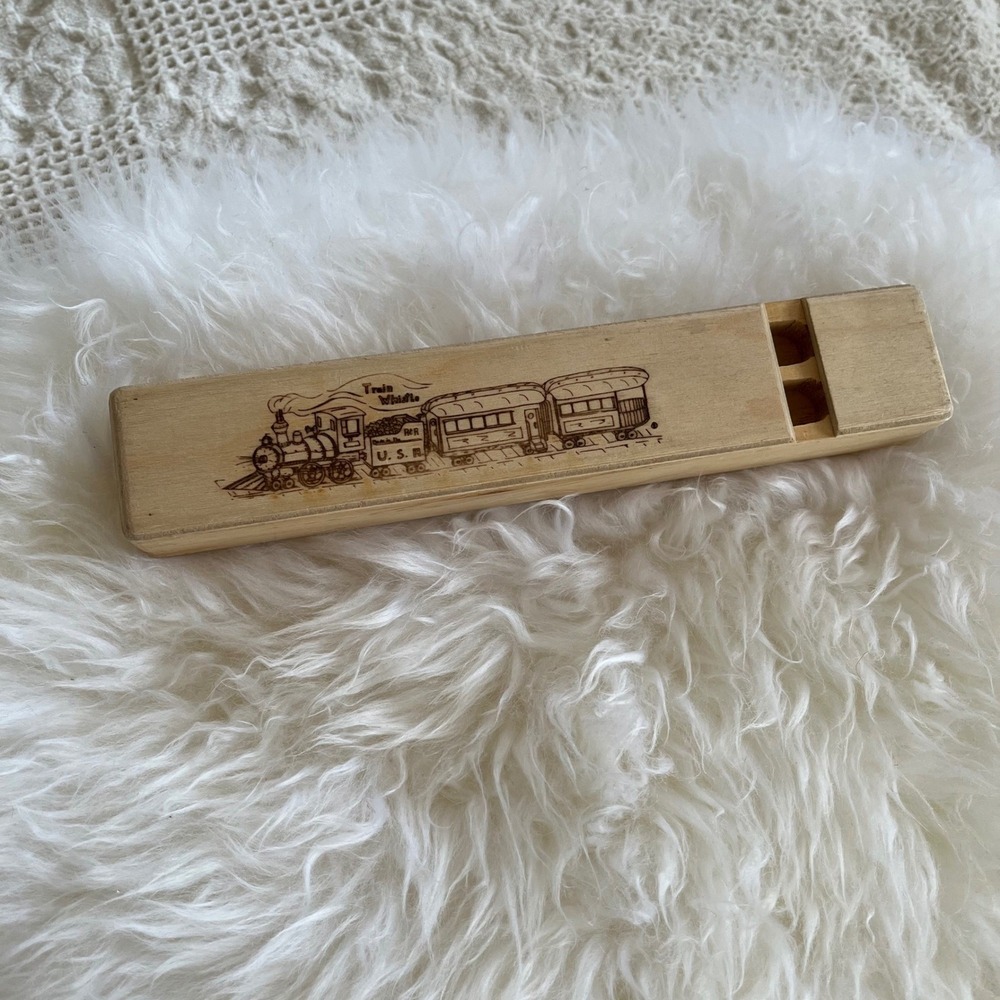 Wooden Train Whistle